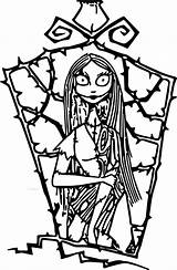 Sally Christmas Nightmare Before Coloring Pages sketch template