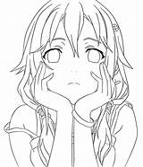 Lineart Inori Yuzuriha Deviantart Anime Line Drawings Manga Sketch Drawing Linearts Cool Sketches Cliparts Clipart Base Dark Library Digital 10x sketch template