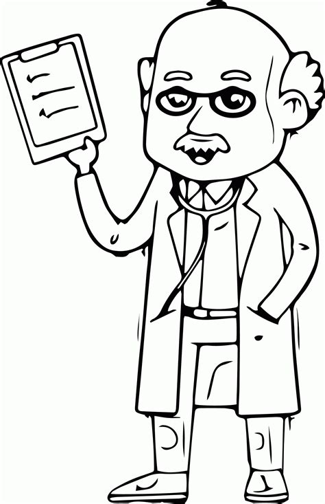 coloring pages  kids doctor clip art library