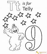 Telly Sesame sketch template