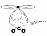 Helicopter Coloring Illustration Stock Cartoon Child Background Big Dreamstime Airplane Illustrations Vectors Royalty Preview sketch template