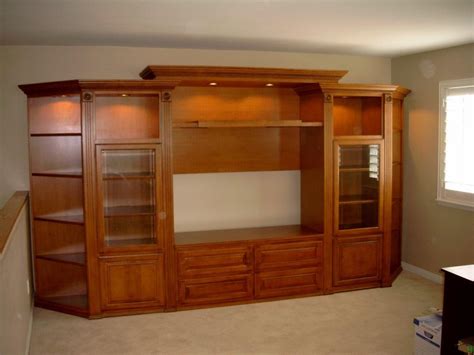 Custom Wall Units And Entertainment Centers Cabinet