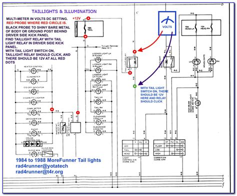 toyota tacoma tail light wiring diagram prosecution