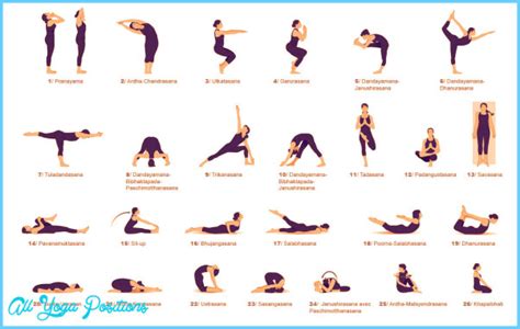 list  yoga poses  pictures allyogapositionscom