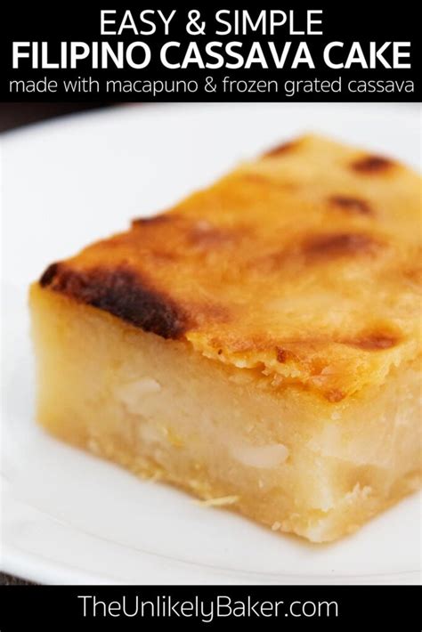 filipino cassava cake with macapuno the unlikely baker®