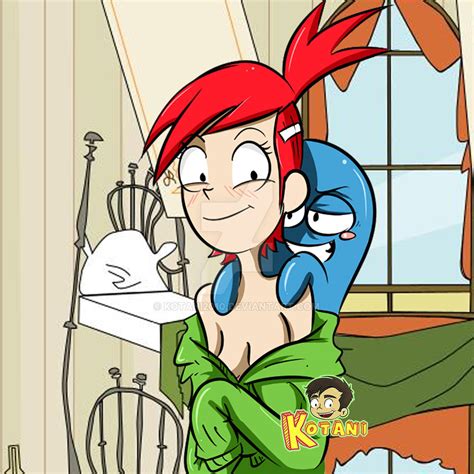 Frankie Foster And Bloo By Kotani2010 On Deviantart