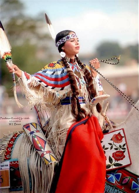 Latonia Andy Pendleton Round Up Native American Woman Beauty
