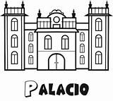 Palacio Palacios Pintar Municipal Imagui Cultura Castillos Colorer Conmishijos sketch template
