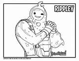 Rippley Sludge Royale sketch template