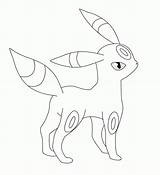 Umbreon Coloring Pages Pokemon Espeon Drawing Base Colorings Drawings Popular Getdrawings 保存 Coloringhome sketch template