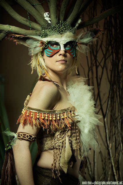 stunning princess mononoke cosplay princess mononoke