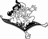 Carpet Magic Coloring Aladdin Jasmine Flying Clipart Drawing Tattoo Pages Rug Cliparts Clip Red Cartoon Library Amp Getdrawings Drawings Getcolorings sketch template