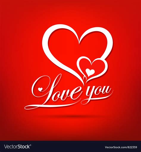 love  valentine day royalty  vector image