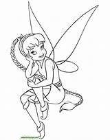 Fawn Tinkerbell Disney Fairies Rosetta Tinker Disneyfairies Designlooter Children sketch template