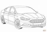 Ford Coloring Mondeo Pages Mk Explorer Cars Printable Template Supercoloring Drawing Fusion sketch template