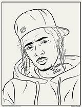 Hip Nipsey Hussle Dope Rappers Juxtapoz Tupac Stencils sketch template