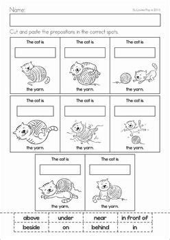 prepositions english worksheets  kids prepositions english