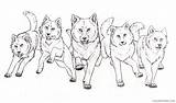 Wolf Pack Clipart Sketch Coloring Clip Pages Printable Wolfpack Wolves Drawing Outline Coloring4free Group Sketches Deviantart Print Dog Wallpaper Animal sketch template