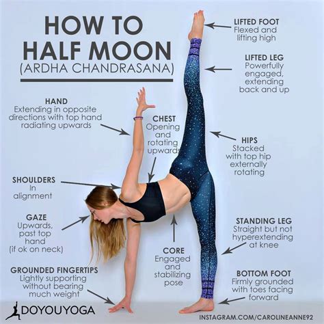 ardha chandrasana  moon pose benefits  yoga exercises