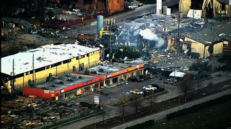 large explosion rips through houston business cnn video