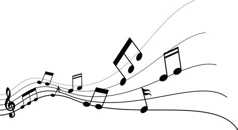 musical note graphic design flying notes png    transparent png