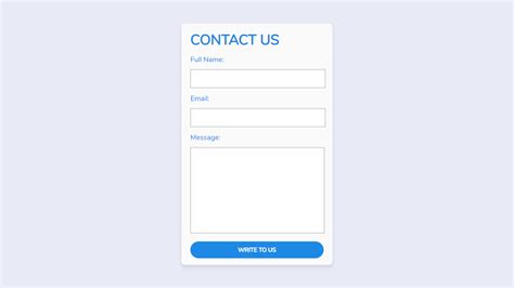 modern contact  form  html  css doctorcode