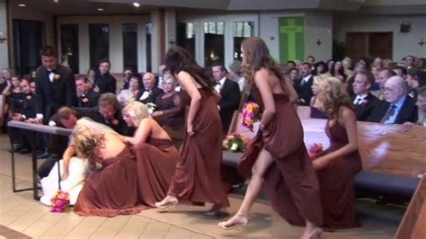 Bride Passes Out At Altar After Groom Whispers Secret In Her Ear Youtube