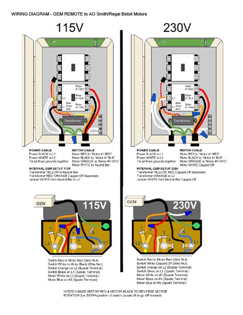 understanding gem remote wiring diagrams moo wiring