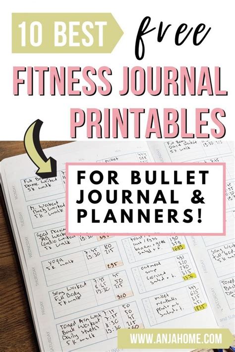 pin  bullet journals planners printables