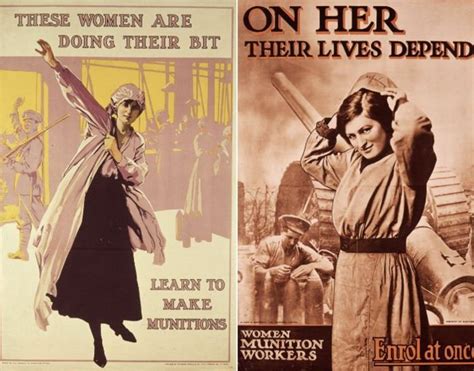 The Women The War Turned Yellow First World Ww1 Posters Ww1