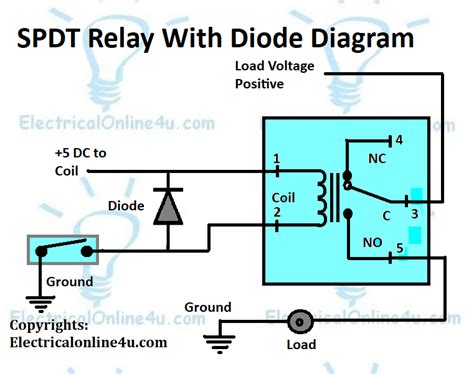 relay  volt wiring diagram