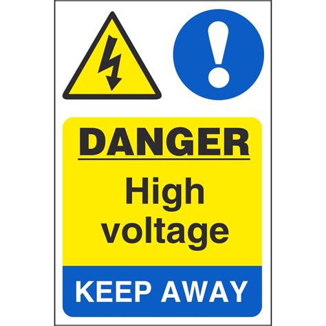 danger high voltage   signs electrical hazard safety signs