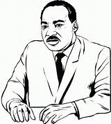 Luther Martin King Coloring Jr Pages Mlk Printable Kids Cartoon Dr Sheets Baby Print Worksheets Quotes Clip Clipartmag Clipart Choose sketch template