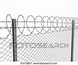 Fence Drawing Wire Barbed Paintingvalley sketch template