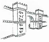 Ziggurat sketch template