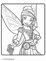 Pirate Fairy Coloring Iridessa Pages Garden Tinkerbell Disney Colouring Fairies Movie Kids Printable Fun Sheet Tinkelbell Color Upcoming Colorings Print sketch template