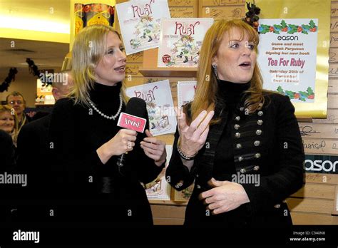 sarah ferguson duchess of york attends her book signing for tea for