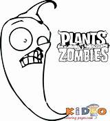 Zombies Jalapeno Zombi Kidocoloringpages sketch template