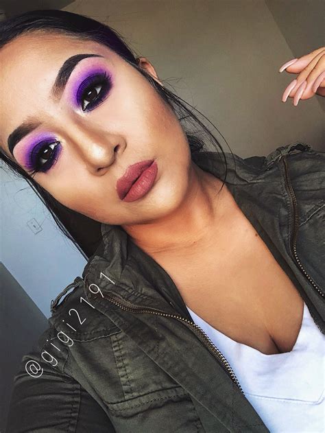 Purple Eye Makeup ☔️☔️☔️