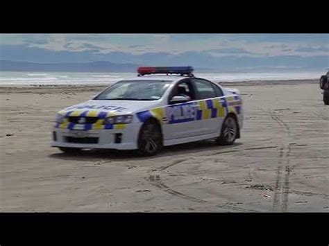 police beach patrol  stock footage youtube