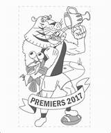 Afl Oomori Premiership sketch template