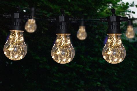 tuinverlichting lichtsnoer kerstverlichting  lampen elke lamp met  stuks bolcom