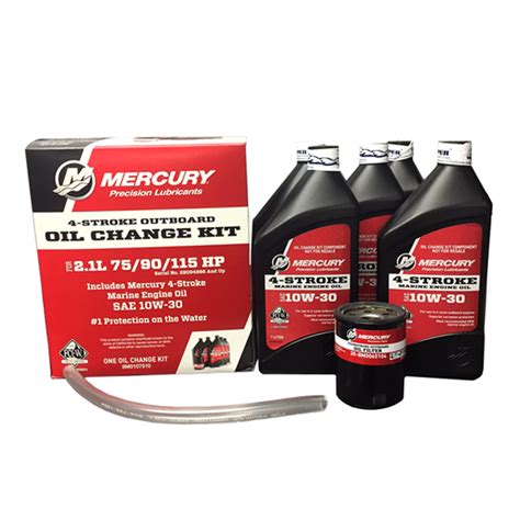 mercury marine   hp  stroke oil change kit