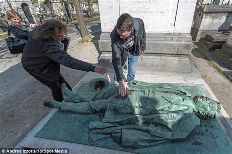 Paris Cemetery Statue Eroding Because Women Can T Stop