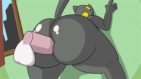 rule 34 animated anthro ass balls big balls big butt big