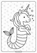 Seahorse Lydia sketch template