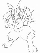Lucario Pokemon Coloring Pages Flareon Color Print Printable Swampert Gif Getdrawings sketch template