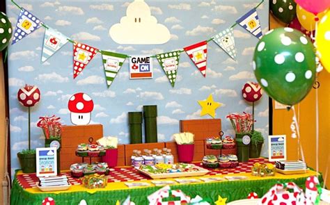 Mario Themed Birthday Party Cute Ideas From A Blog Cafemom
