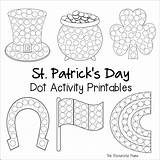Dot St Activity Patrick Printables Patricks Worksheets Kids Do Leprechaun Gold Border Easy Pot Getting First Theresourcefulmama Started sketch template