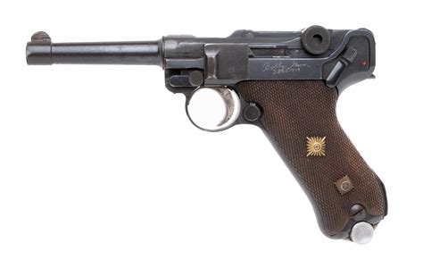dwm  dated luger mm caliber pistol  sale